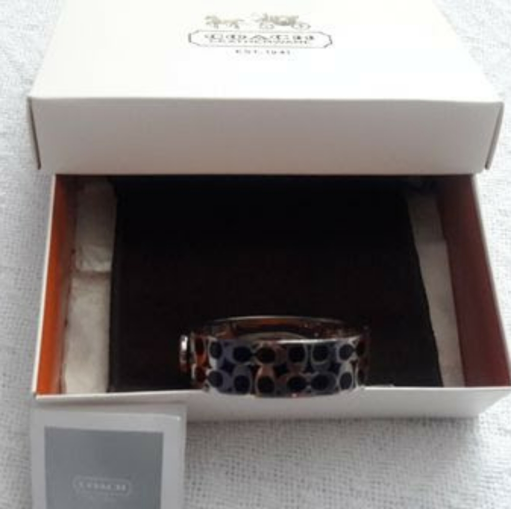 Coach Signature Bracelet/Bangle - Picture 2 of 5